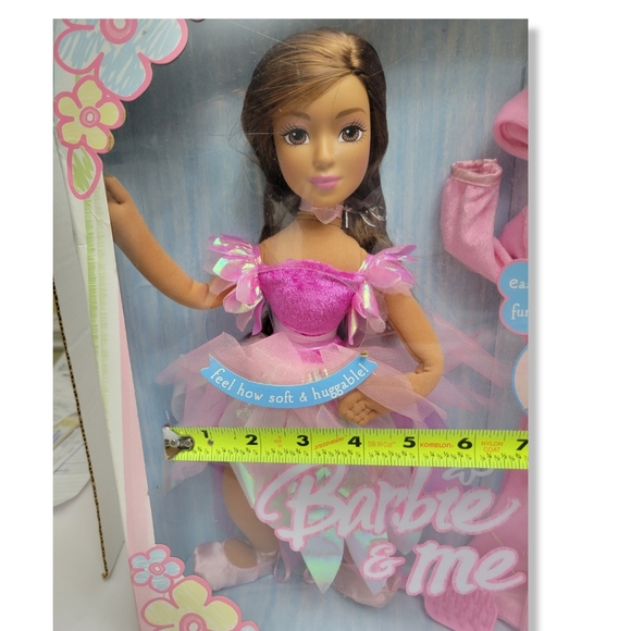 Barbie & Me Rare Soft Poseable Doll Boxed Auburn Ginger Hair H7294 - Picture 9 of 15